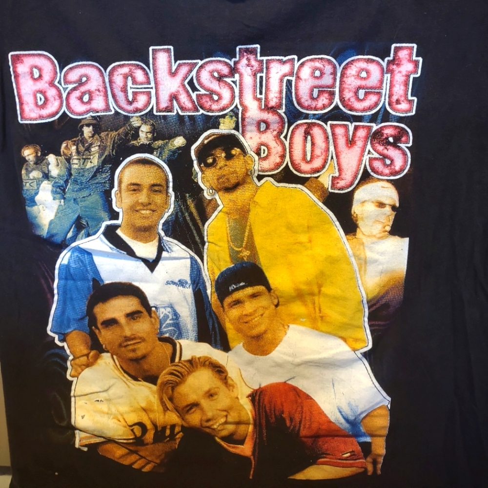 🫶💕 BACKSTREET BOYS 😍 1995 York fair Tee shirt. Wore only concert night.